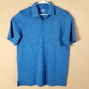 BCG Tru-Wick  Mens  Staydri Polo Golf Shirt Blue L